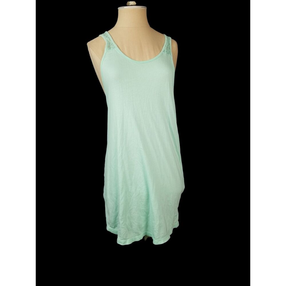 Pink Victoria's Secret Light Green Racer Back Tunic Tank Size XS